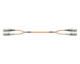 Fig.8 Patchkabel, 2.0mm, SCPC-SCPC, 50/125µm OM2, 0.5m