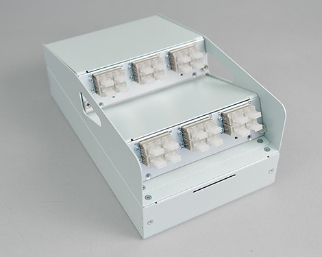 AP-Box fwLine, 24 x LCPC, 50/125µm OM2 (6xLCPC quad)