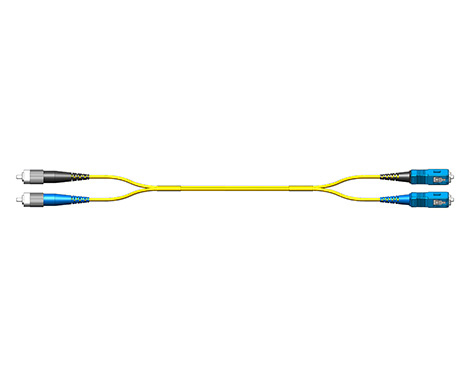 Fig.8 Patchkabel, 2.0mm, SCPC-FCPC, 9/125µm, 0.5m