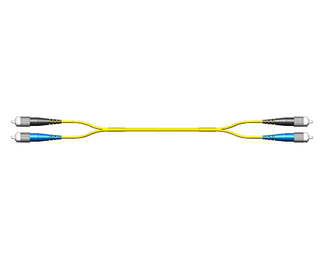 Patchkabel Fig.8, 1.7mm, FCPC-FCPC, 9/125µm, 2.0m