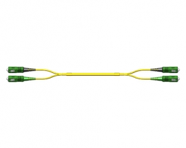 Fig.0 Patchkabel duplex SCAPC-SCAPC 9/125µm 12.0m