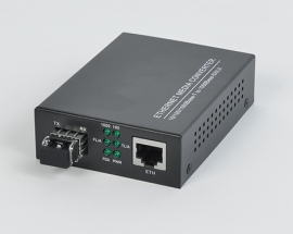 Ethernet Media Converter, SM, LC, bis 20km