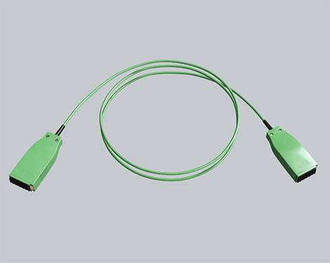 H.D.S. FO, 6 x LCAPC duplex, OS2, grün, 11.0m