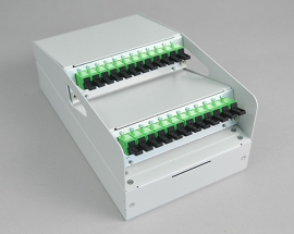 AP-Box fwLine, 24 x E2000APC, 9/125µm, H&S