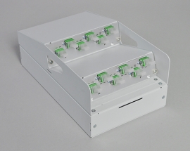 AP-Box fwLine, 12 x LCAPC, 9/125µm (6xLCAPC duplex)