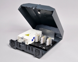 Venus-Box mit Schloss, 2 x LCPC, OM1 (1xLCPC duplex)