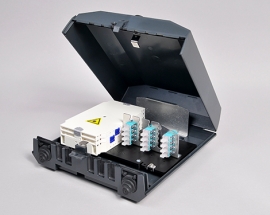Venus-Box mit Schloss, 12 x LCPC, OM3 (6xLCPC duplex)