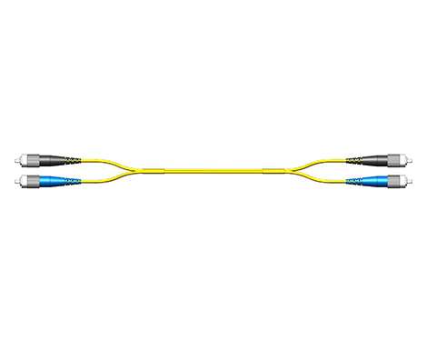 Patchkabel Fig.8, 1.7mm, FCPC-FCPC, 9/125µm, 2.0m
