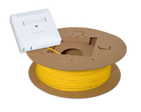 FTTH Spule vorkonfektioniert, AP FiberDose,R&M, 4 x LCAPC, 20.0m